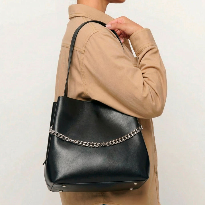 Núnoo Chiara Florence Black Large Black