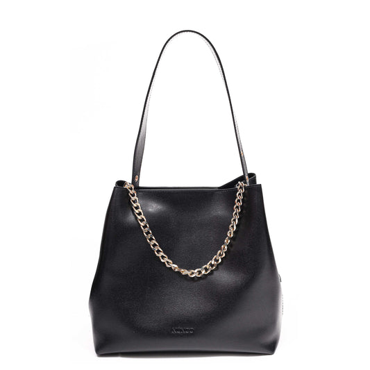 Núnoo Chiara Florence Black w. Gold Shoulder bags