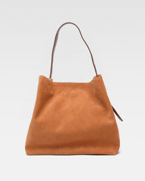 Chiara Suede Toffee w. Gold