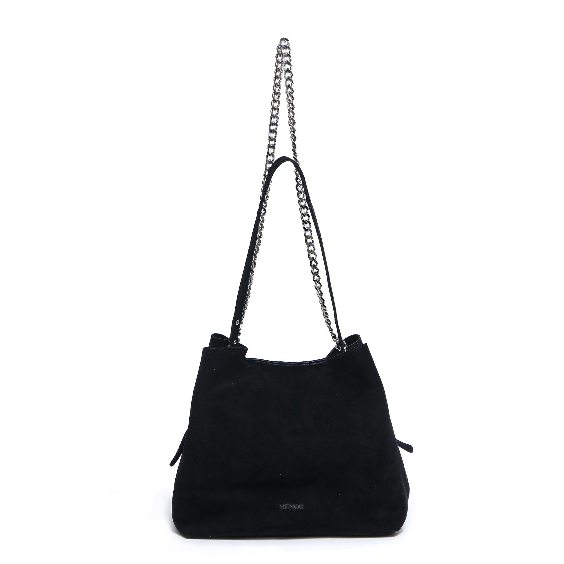 Núnoo Chiara new suede black Large Black
