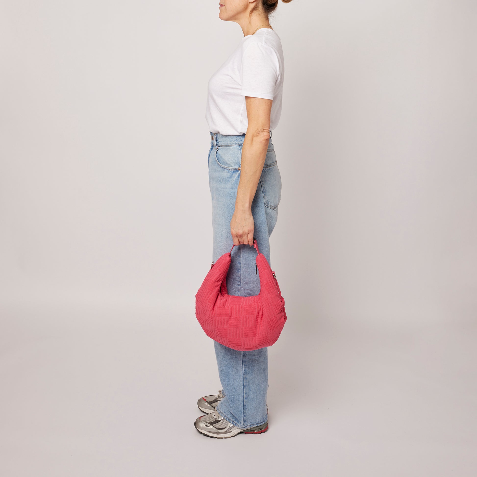 Núnoo Dagmar Terry pink Small bag