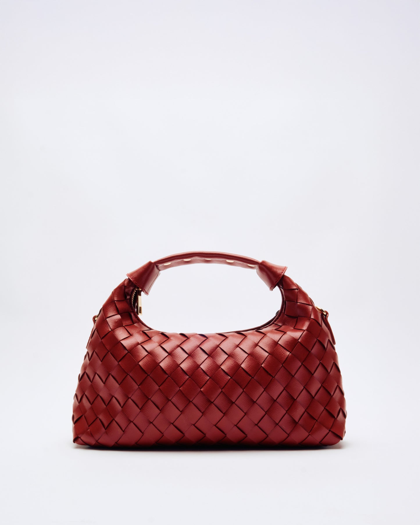 Núnoo Dandy Braided Florence Maroon w. Gold Medium Maroon