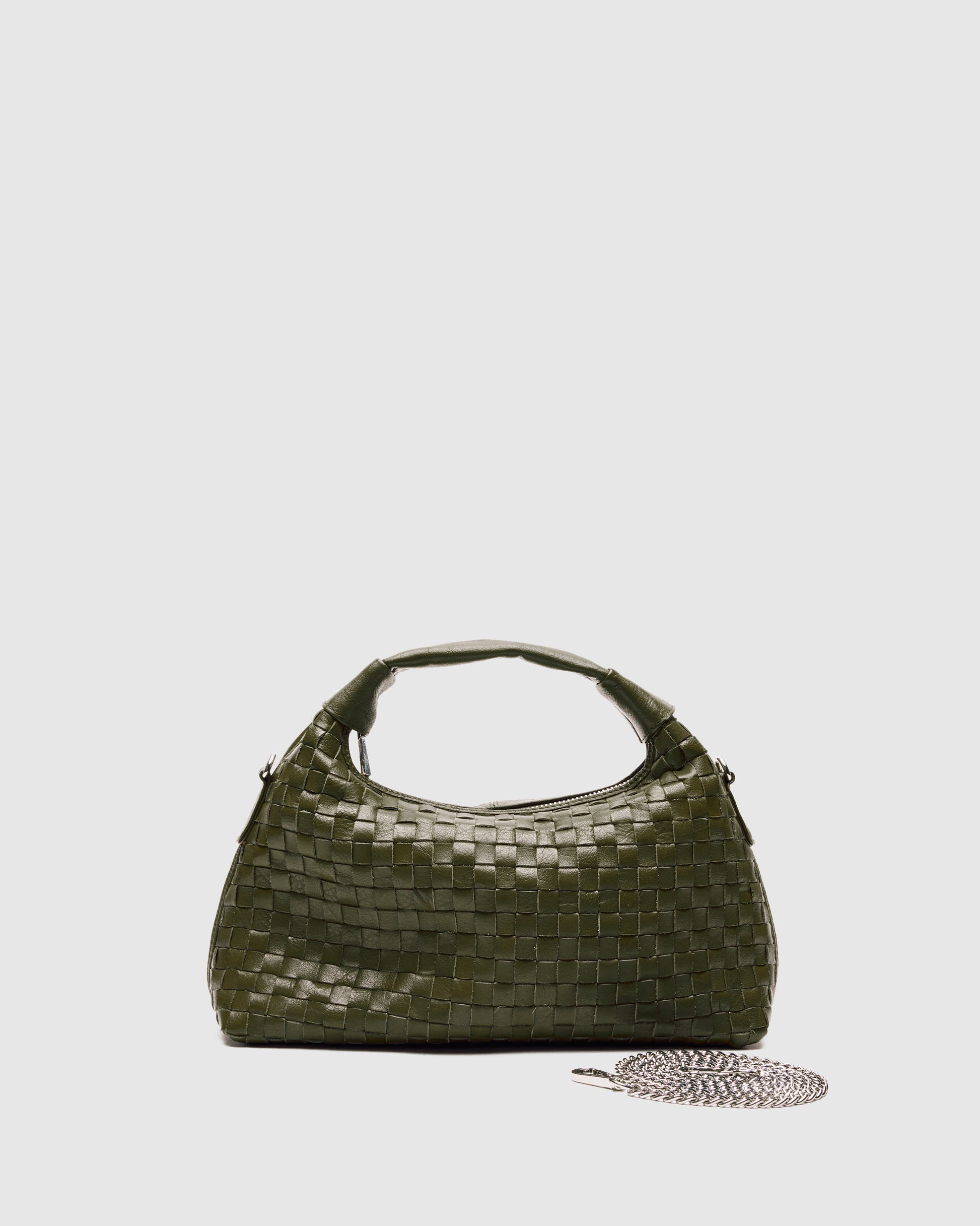 Núnoo Dandy Braided Mountain Dark Olive Medium Dark Olive