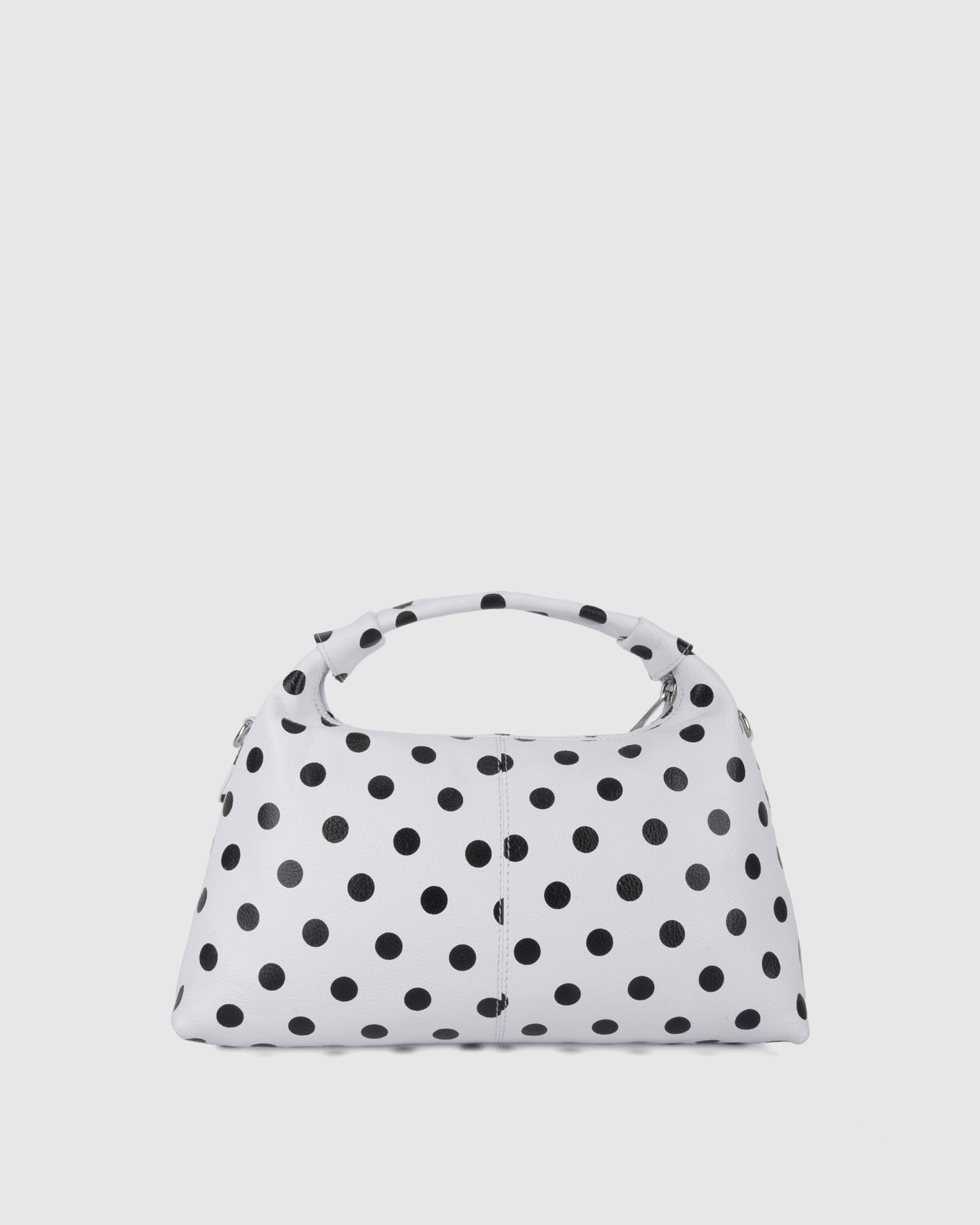 Núnoo Dandy Buckle Polka White/Black Medium White/Black