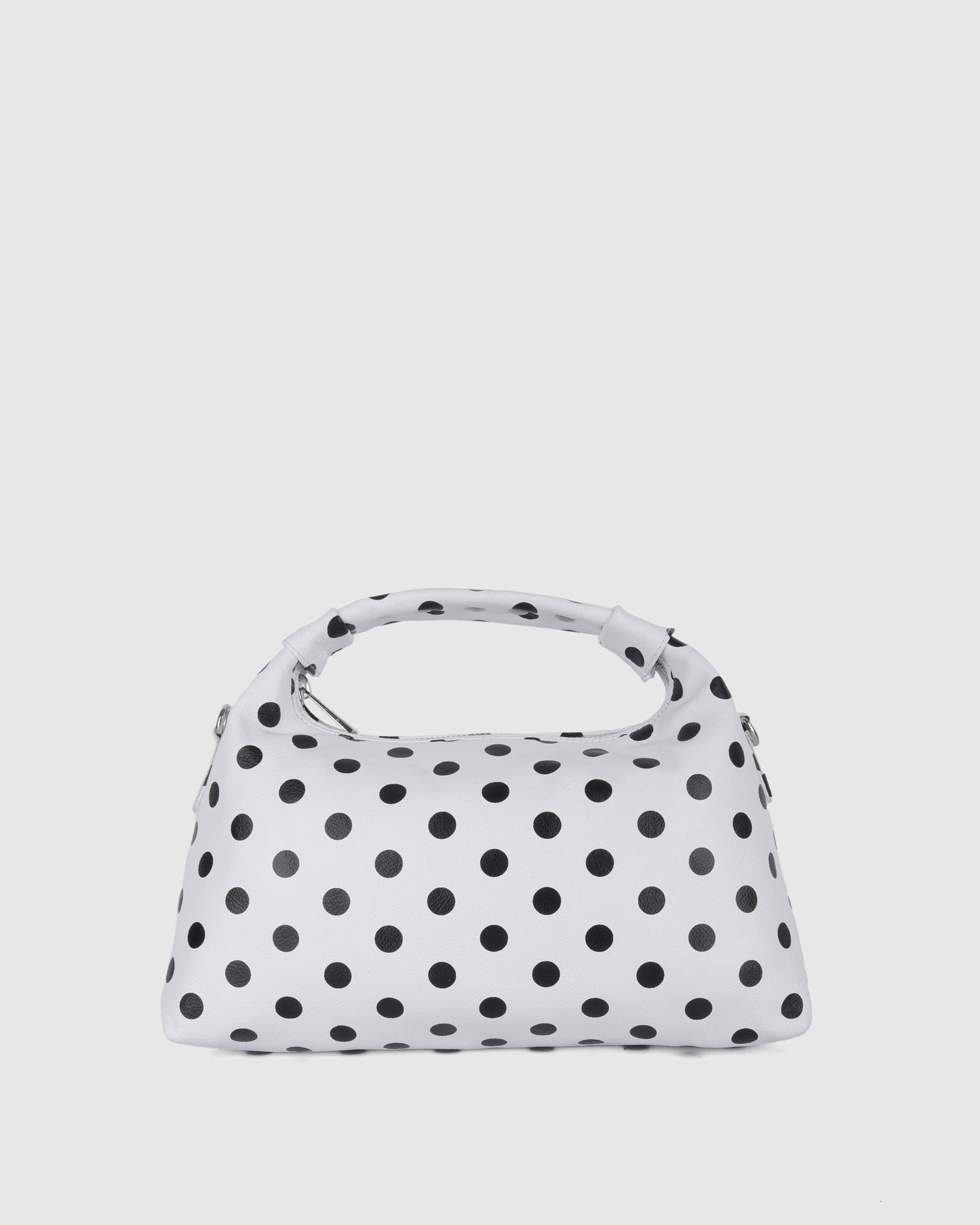 Núnoo Dandy Buckle Polka White/Black Medium White/Black