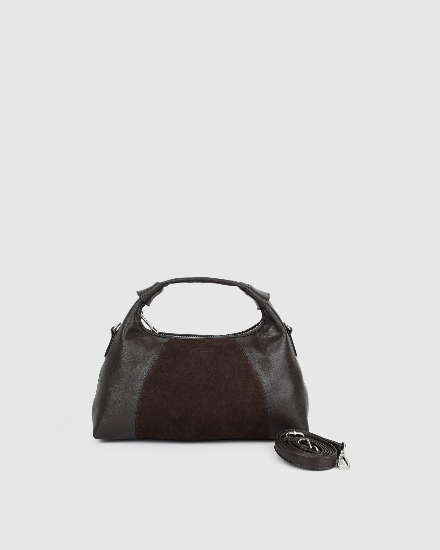 Núnoo Dandy Nubuck Dark Brown Medium Dark brown