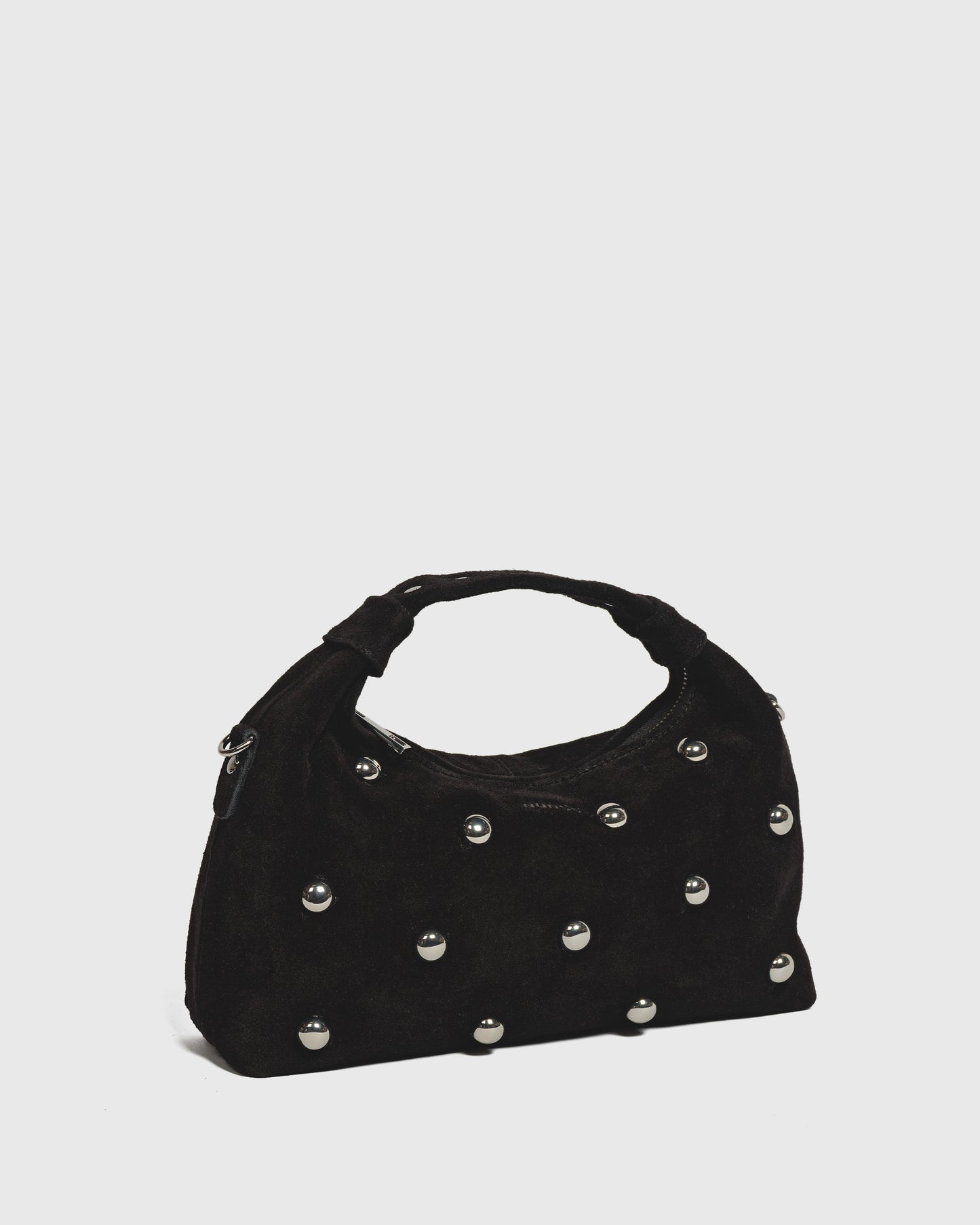 Núnoo Dandy Rivet Suede Black Medium Black