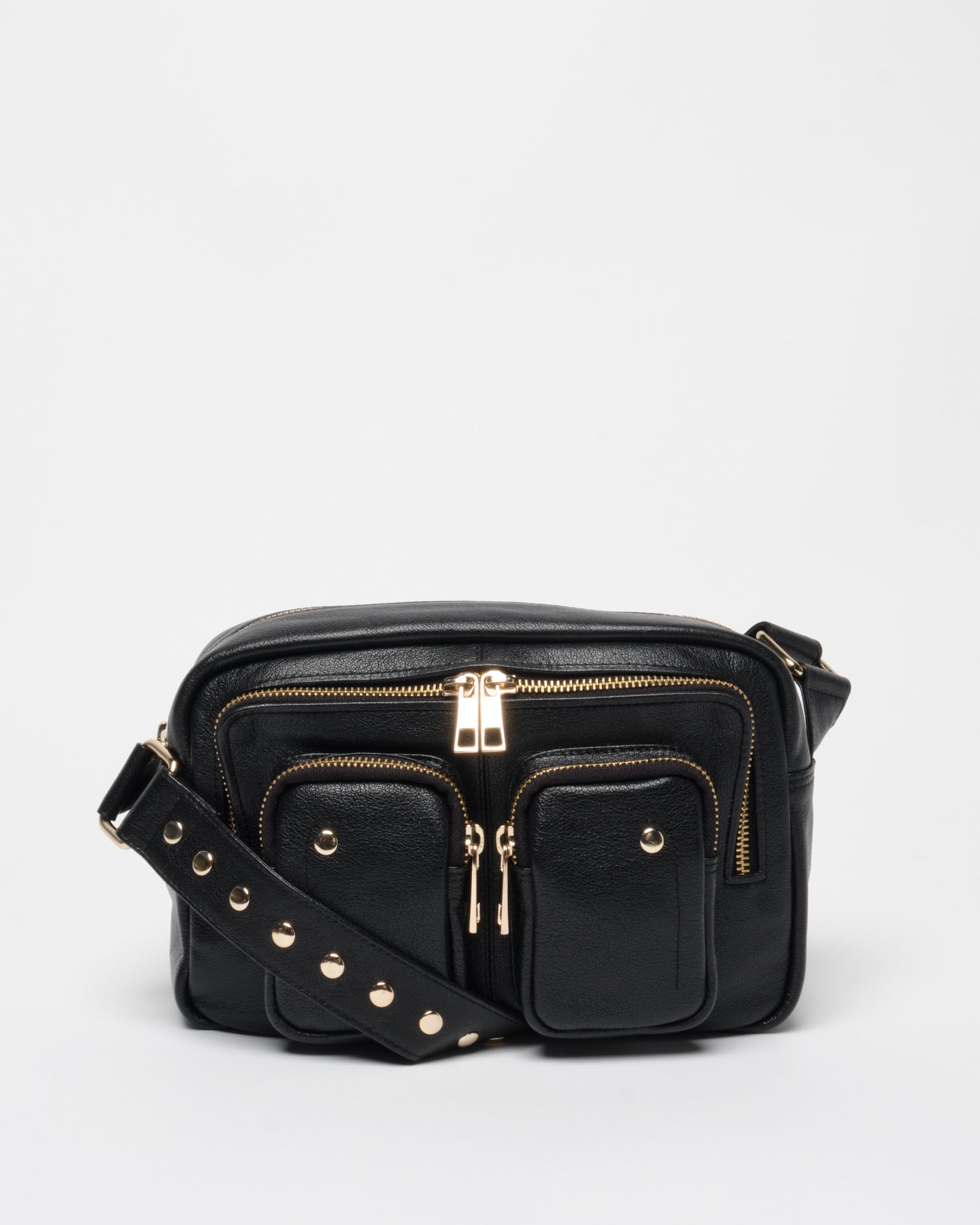 Núnoo Ellie Air 1 Black w. gold Medium Black