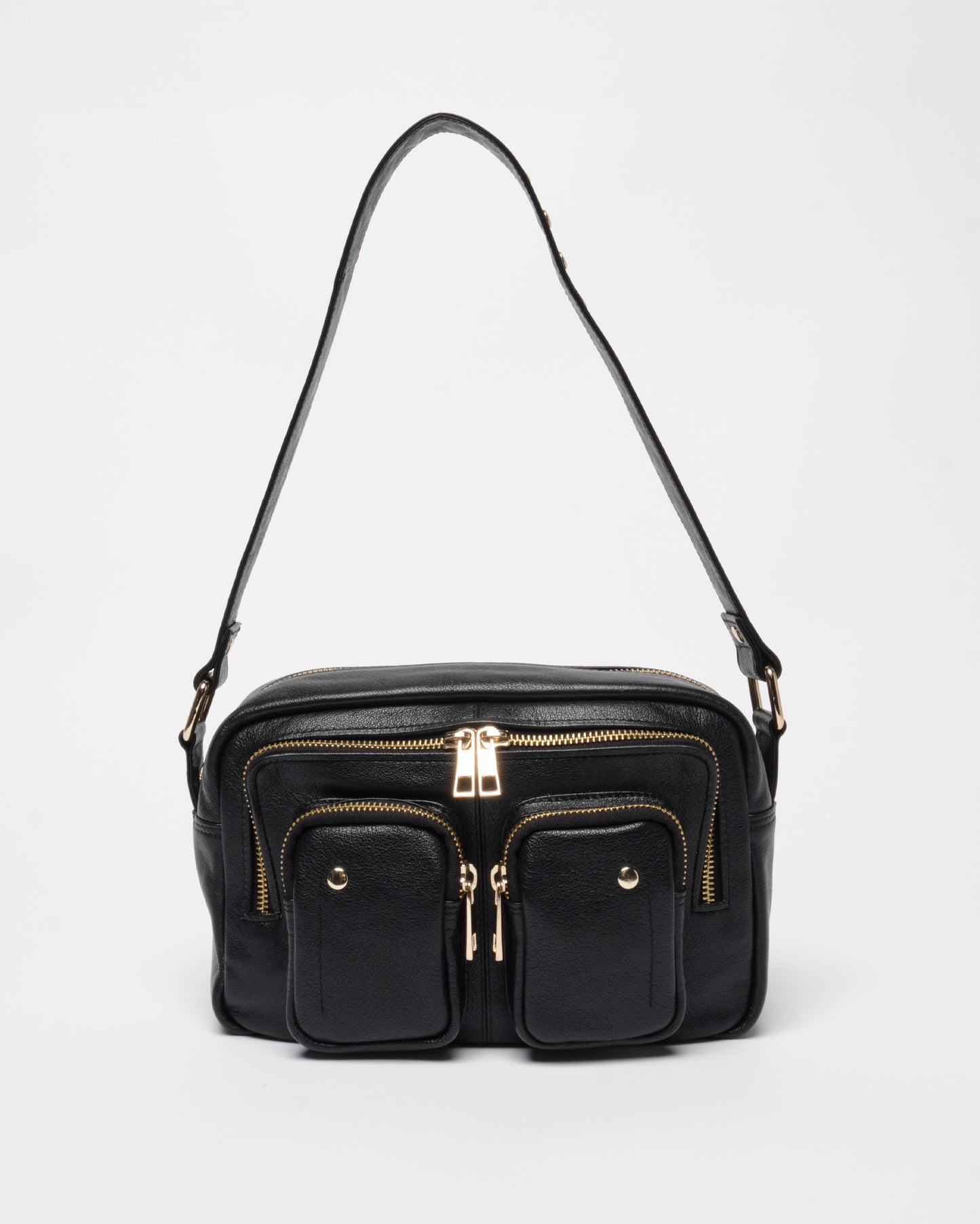 Núnoo Ellie Air 1 Black w. gold Medium Black