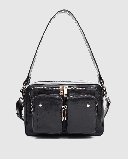 Núnoo Ellie Air 3 Black w. gold Medium Black