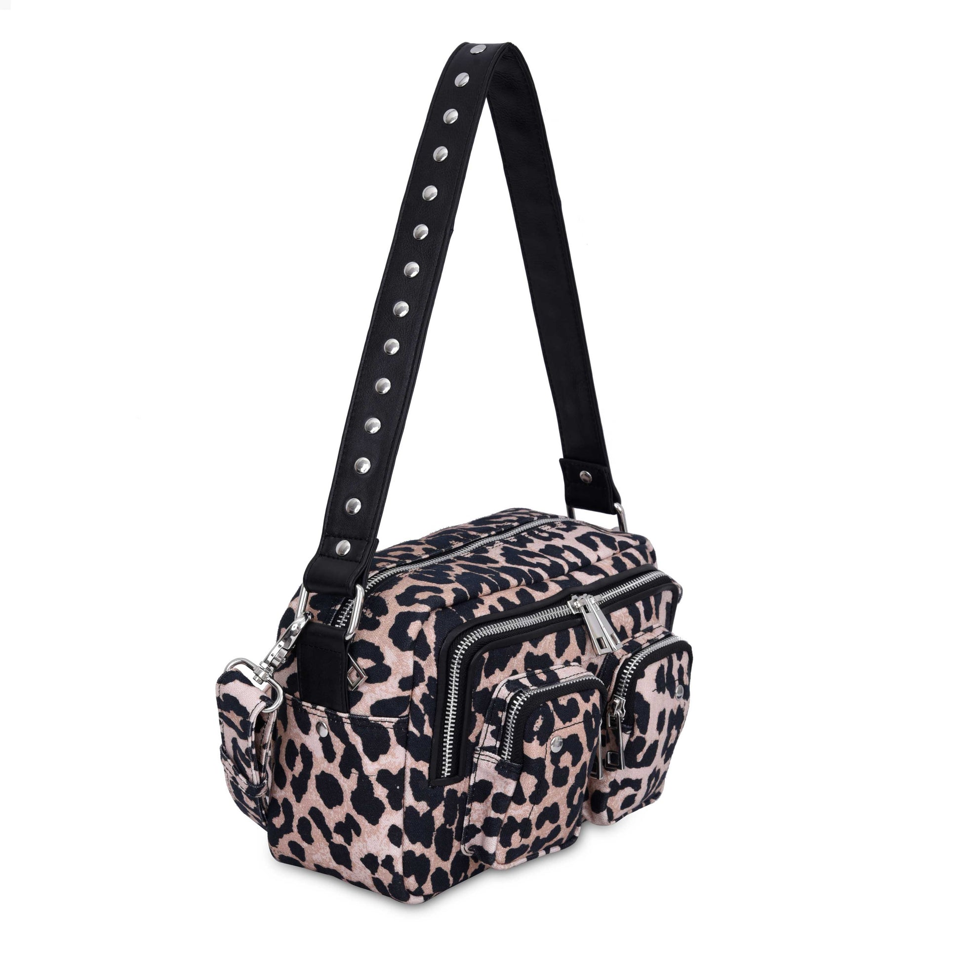 Núnoo Ellie Recycled Canvas Leo Crossbody Dots