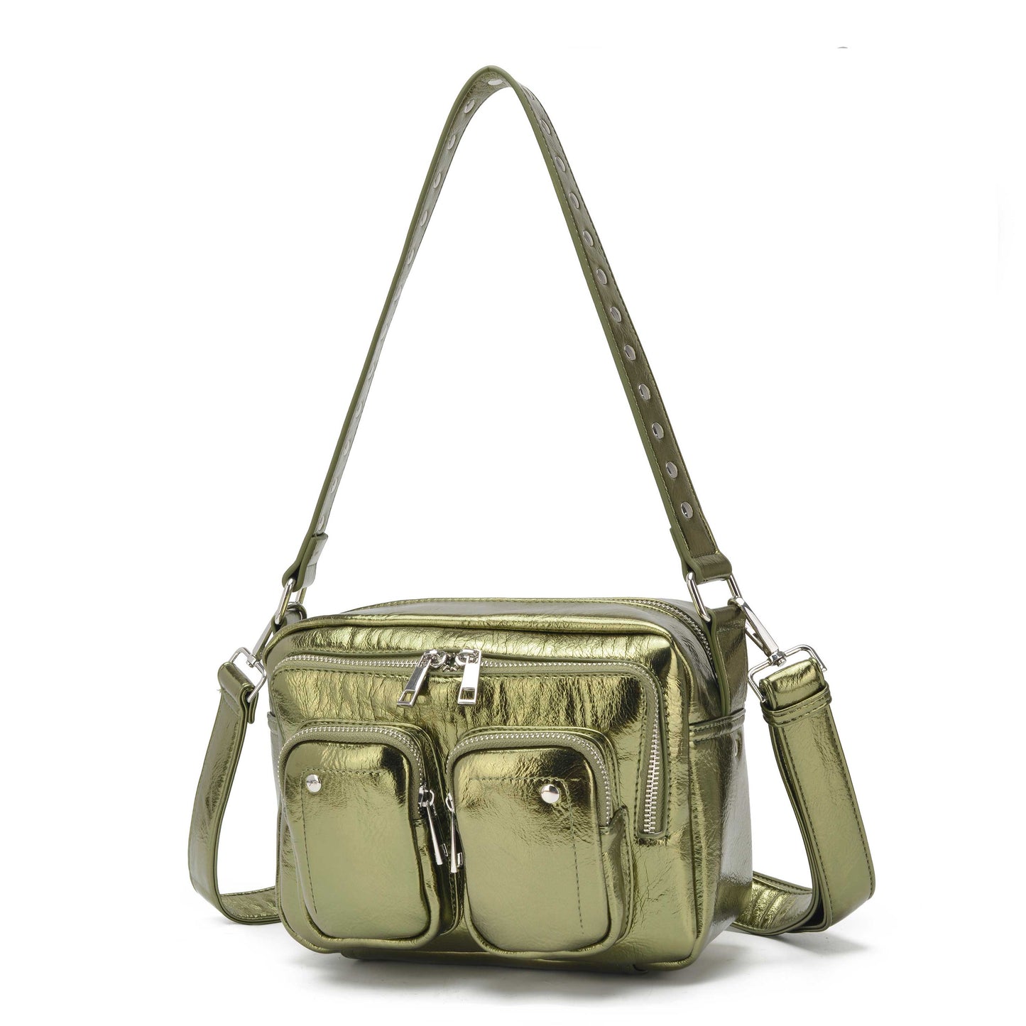 Núnoo Ellie Recycled Cool Light Green Shoulder bags Light green