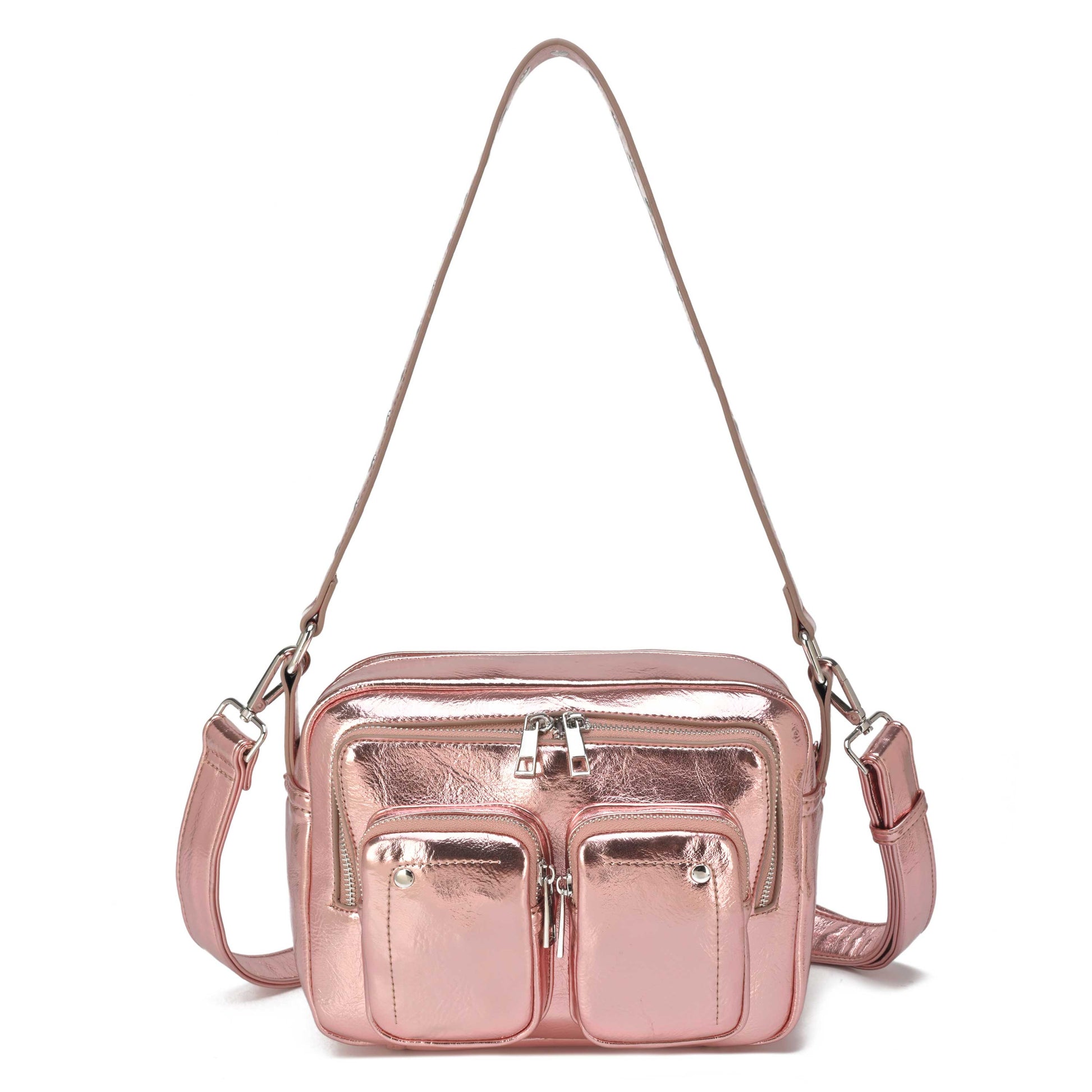 Núnoo Ellie Recycled Cool Light Pink Shoulder bags Light pink