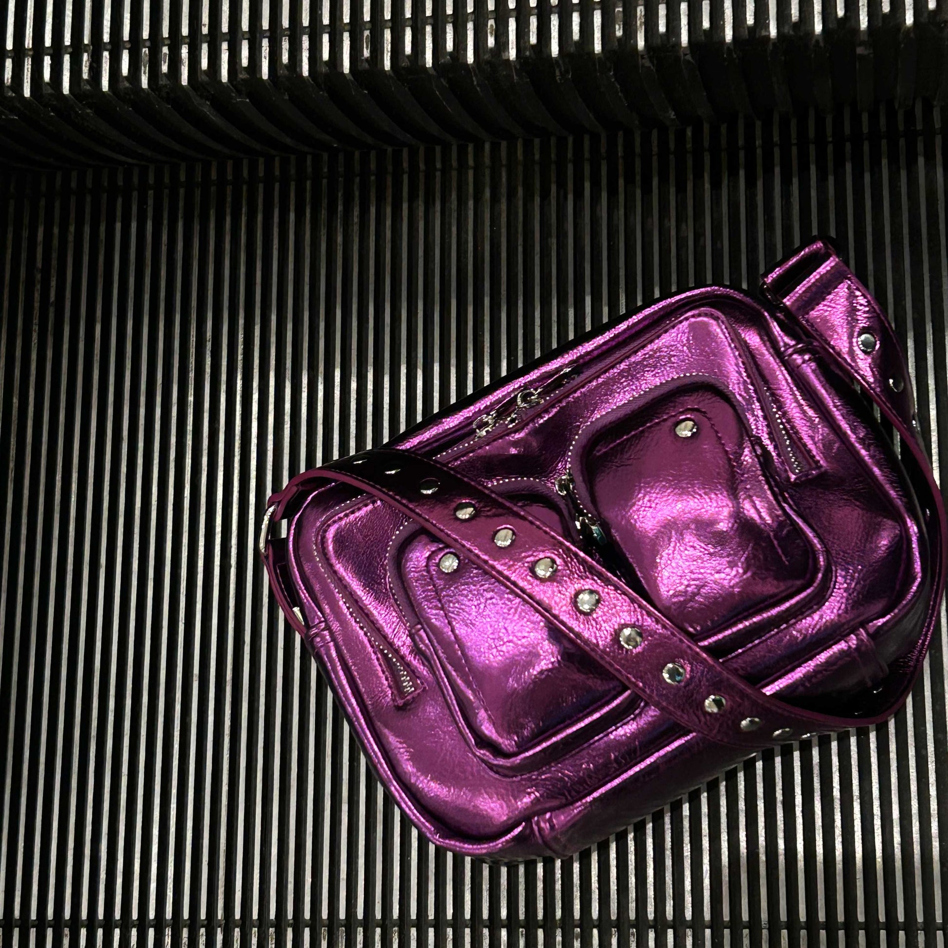 Núnoo Ellie Recycled Cool Light Purple Crossbody Light purple