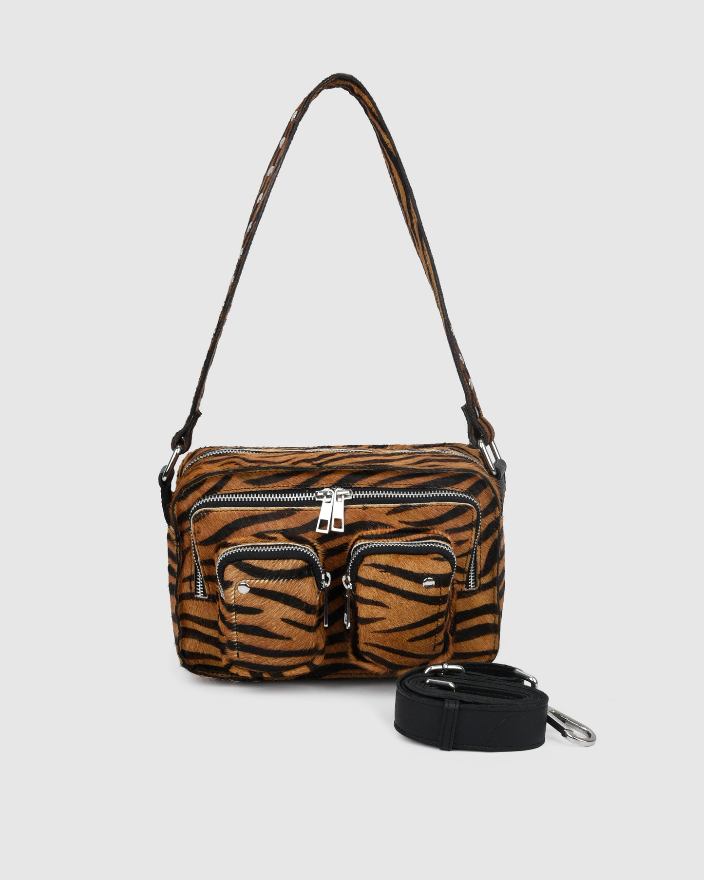 Núnoo Ellie Stripes Deluxe Dark Brown Medium Stripes