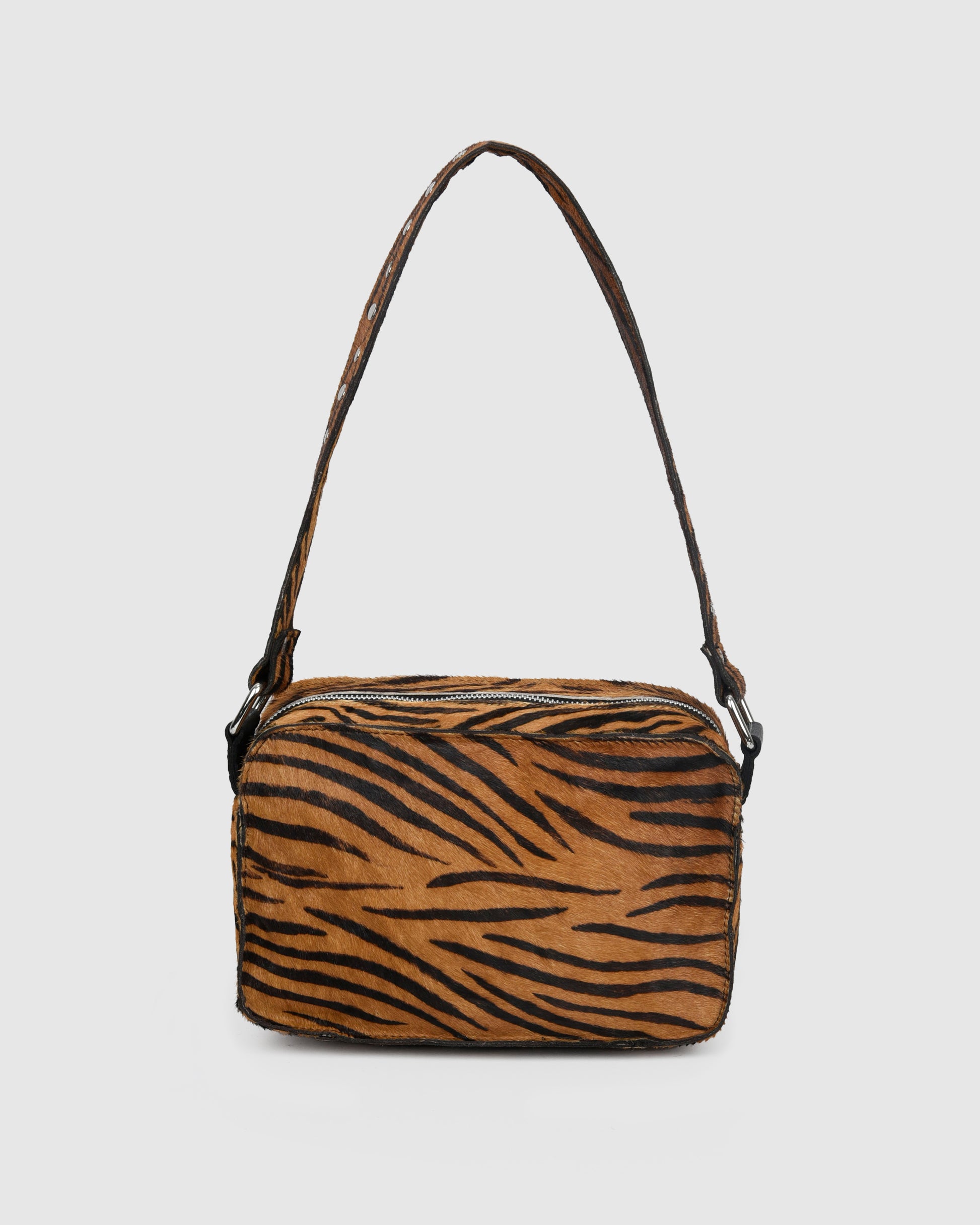 Núnoo Ellie Stripes Deluxe Dark Brown Medium Stripes