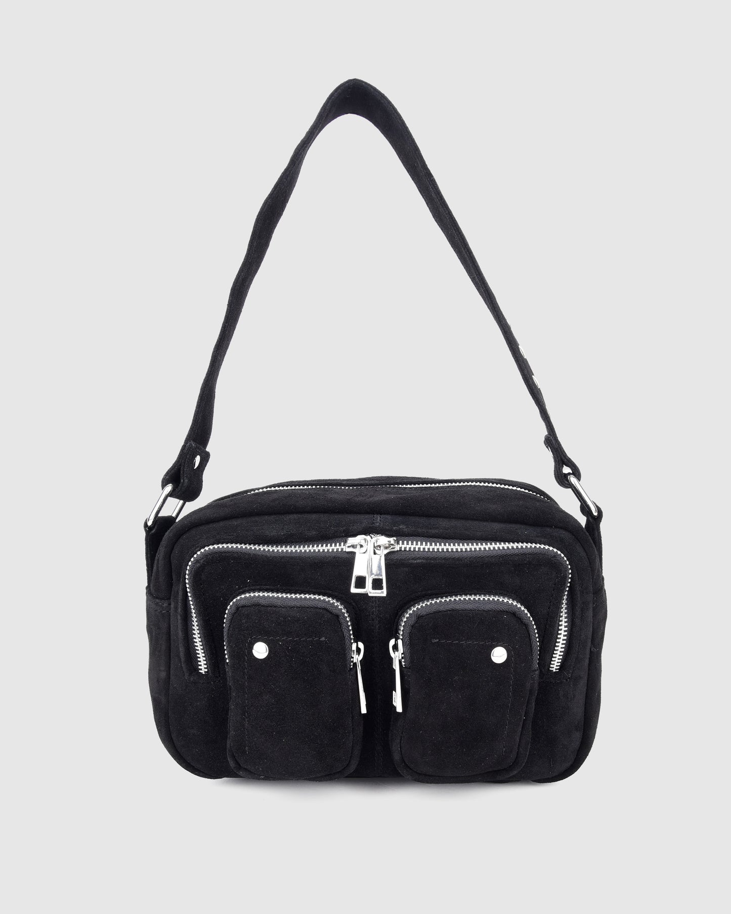 Núnoo Ellie Suede Black Medium Black