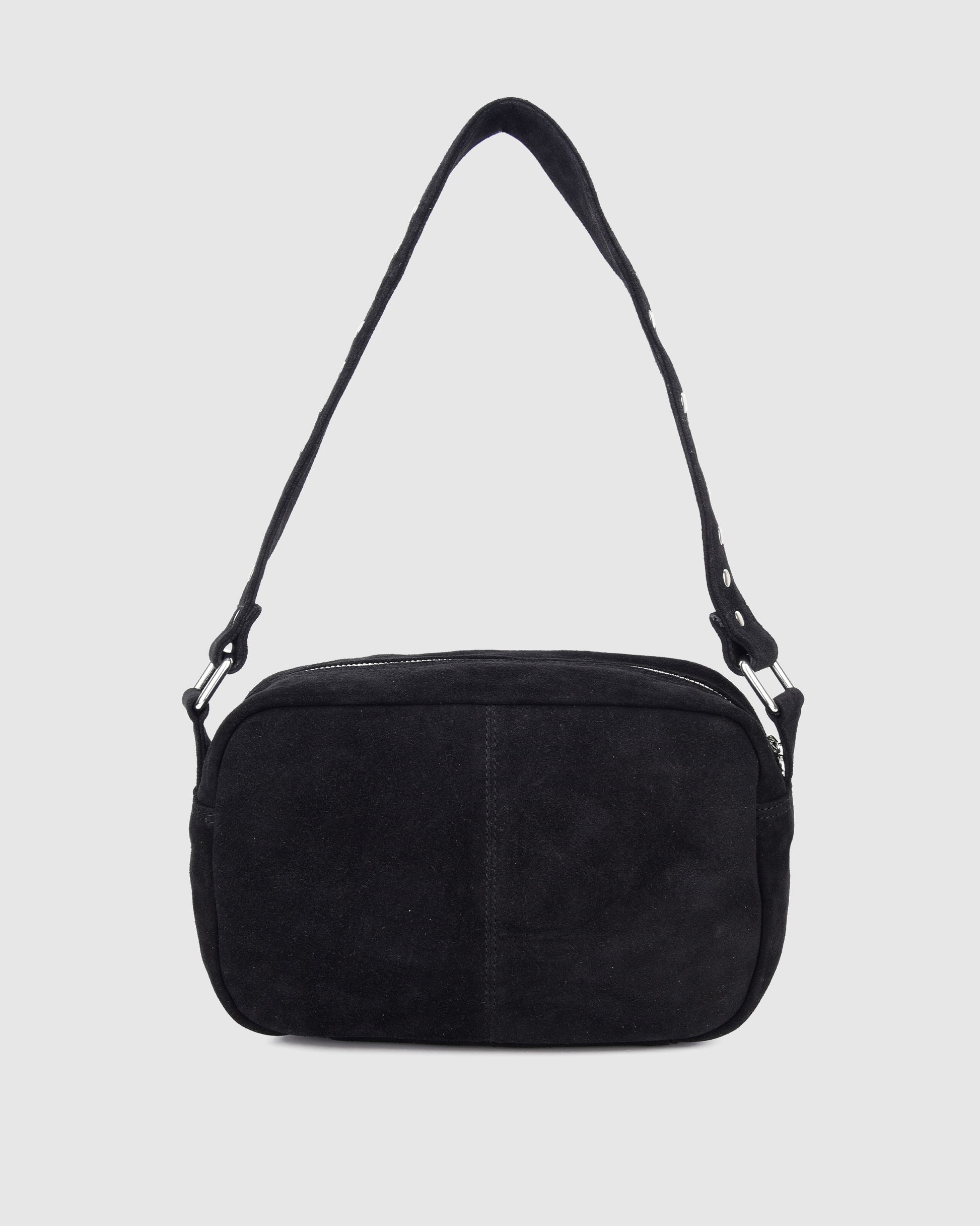 Núnoo Ellie Suede Black Medium Black