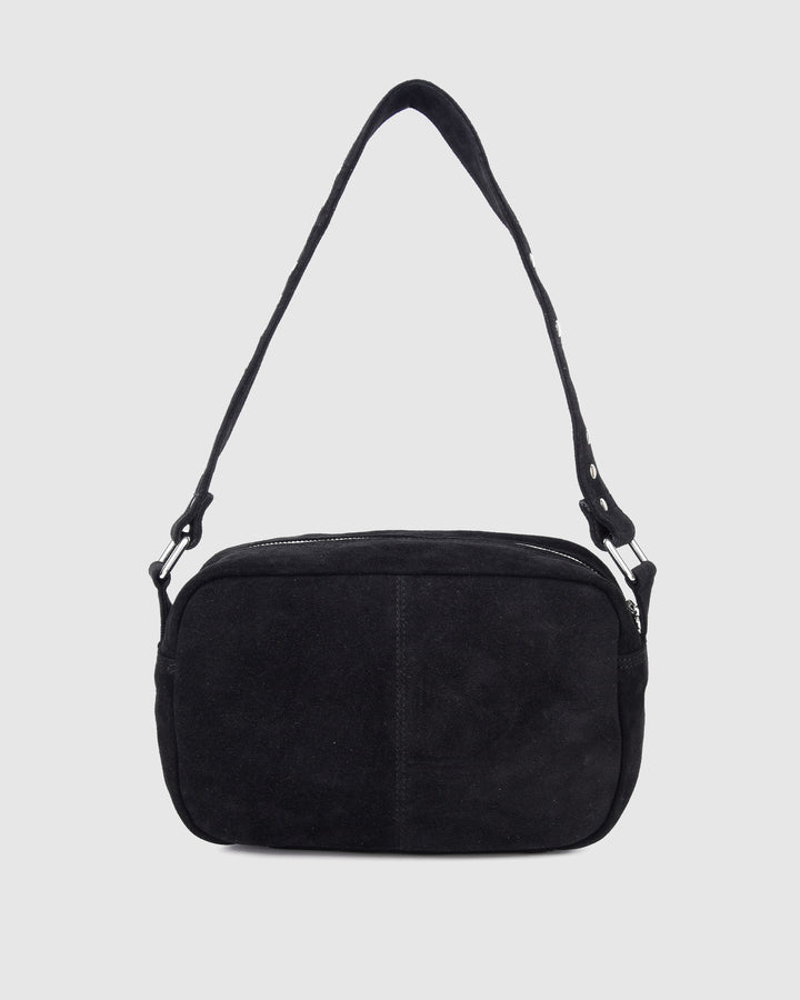 Núnoo Ellie Suede Black Medium Black