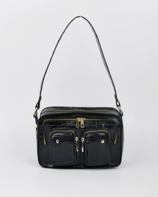 Núnoo Ellie Texas Black w. Gold Medium Black