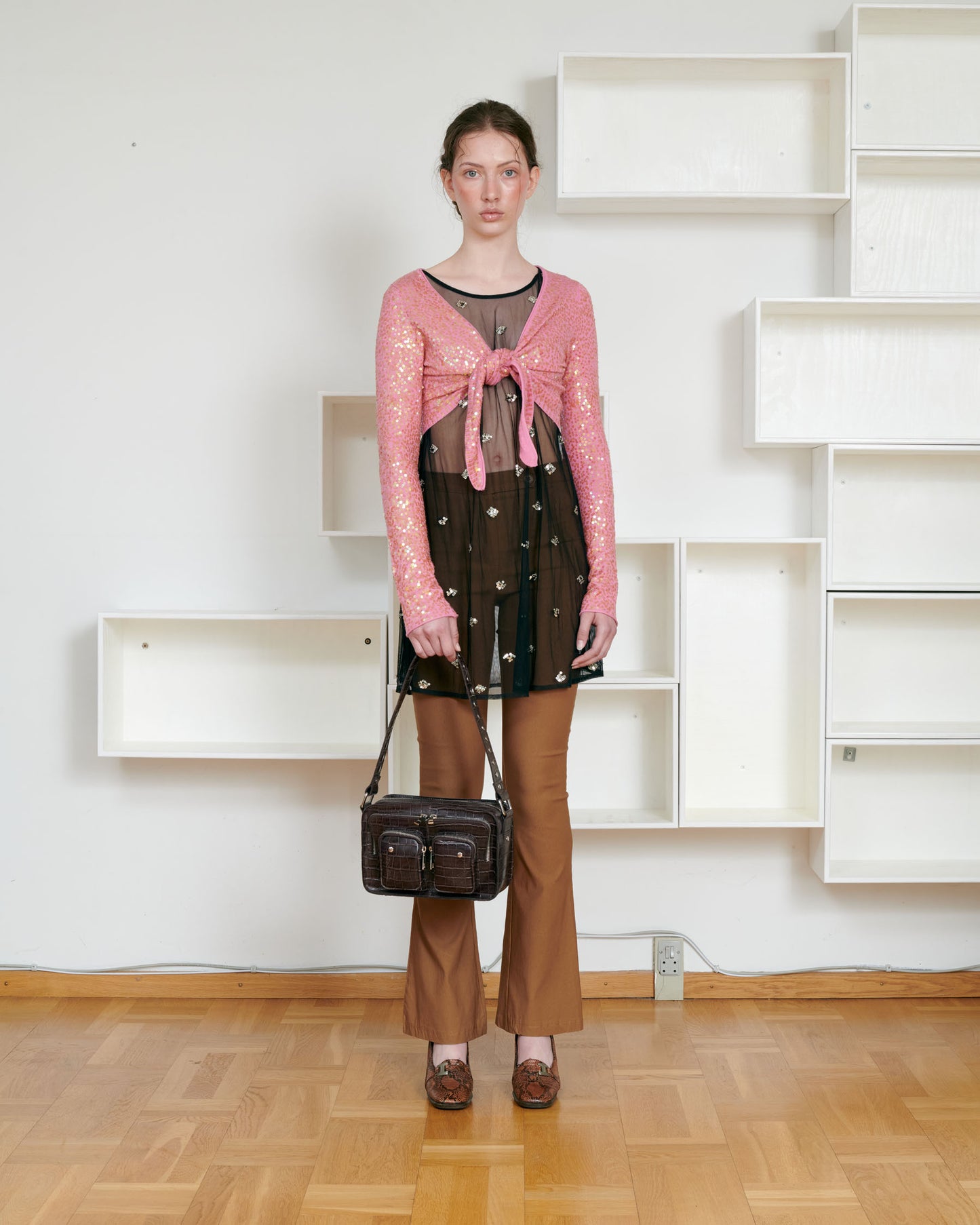 Núnoo Ellie Texas Chocolate Medium Chocolate