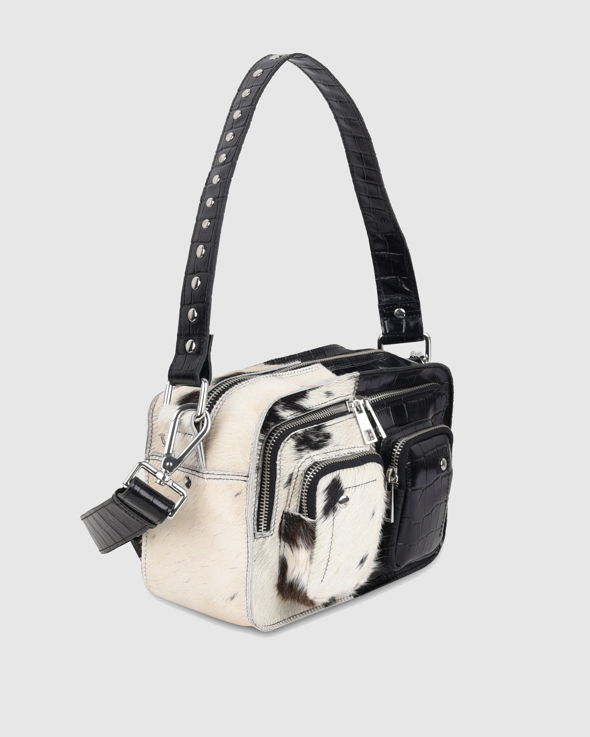 Núnoo Ellie Texas Dots Medium Black/white