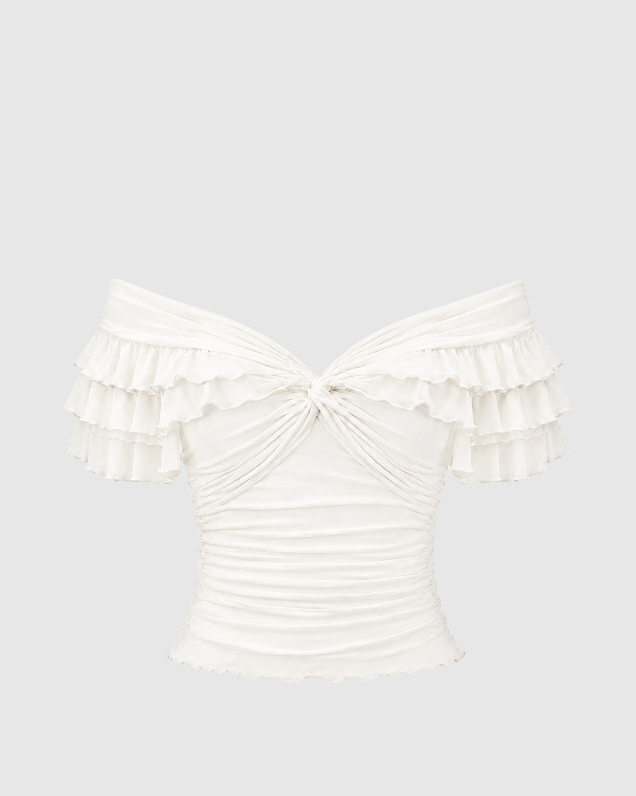 Éloise Ruffle Top - Berg Larsen x Núnoo – Núnoo NO