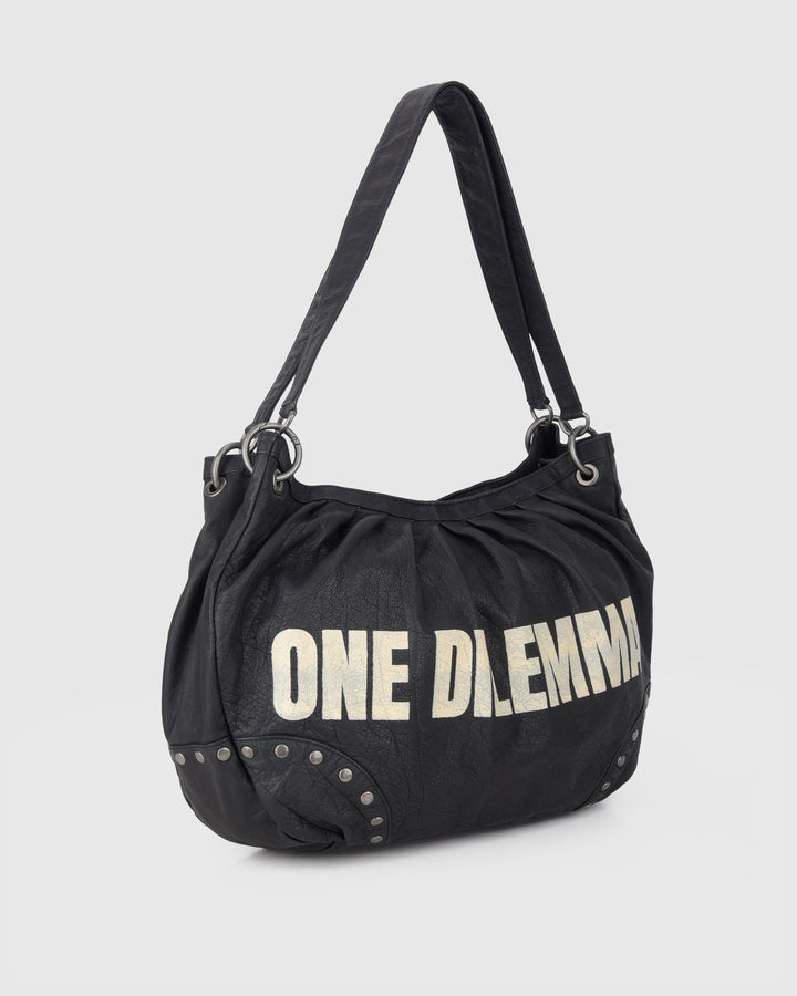 Núnoo Elsa Small Washed Black Núnoo X One Dilemma Maxi Black