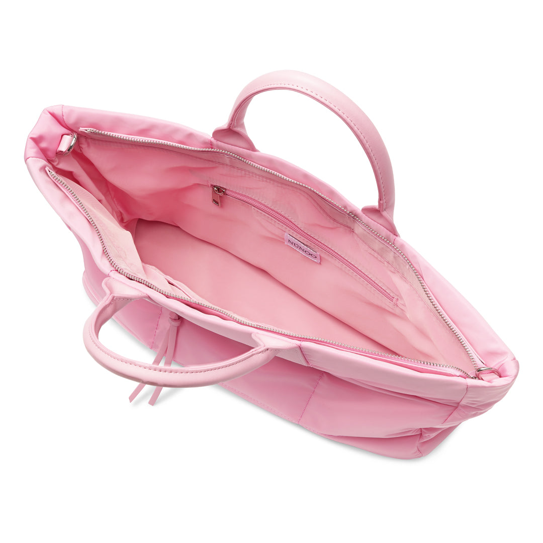Núnoo Gloria Recycled Nylon Pink Business bags Pink