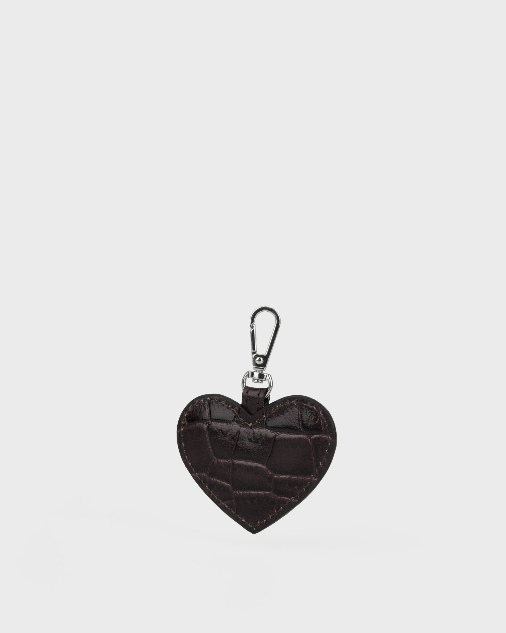 Núnoo Heart Bag Charm Texas Chocolate Accessories Chocolate