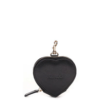 Heart Coin Pocket Florence Black w. Gold