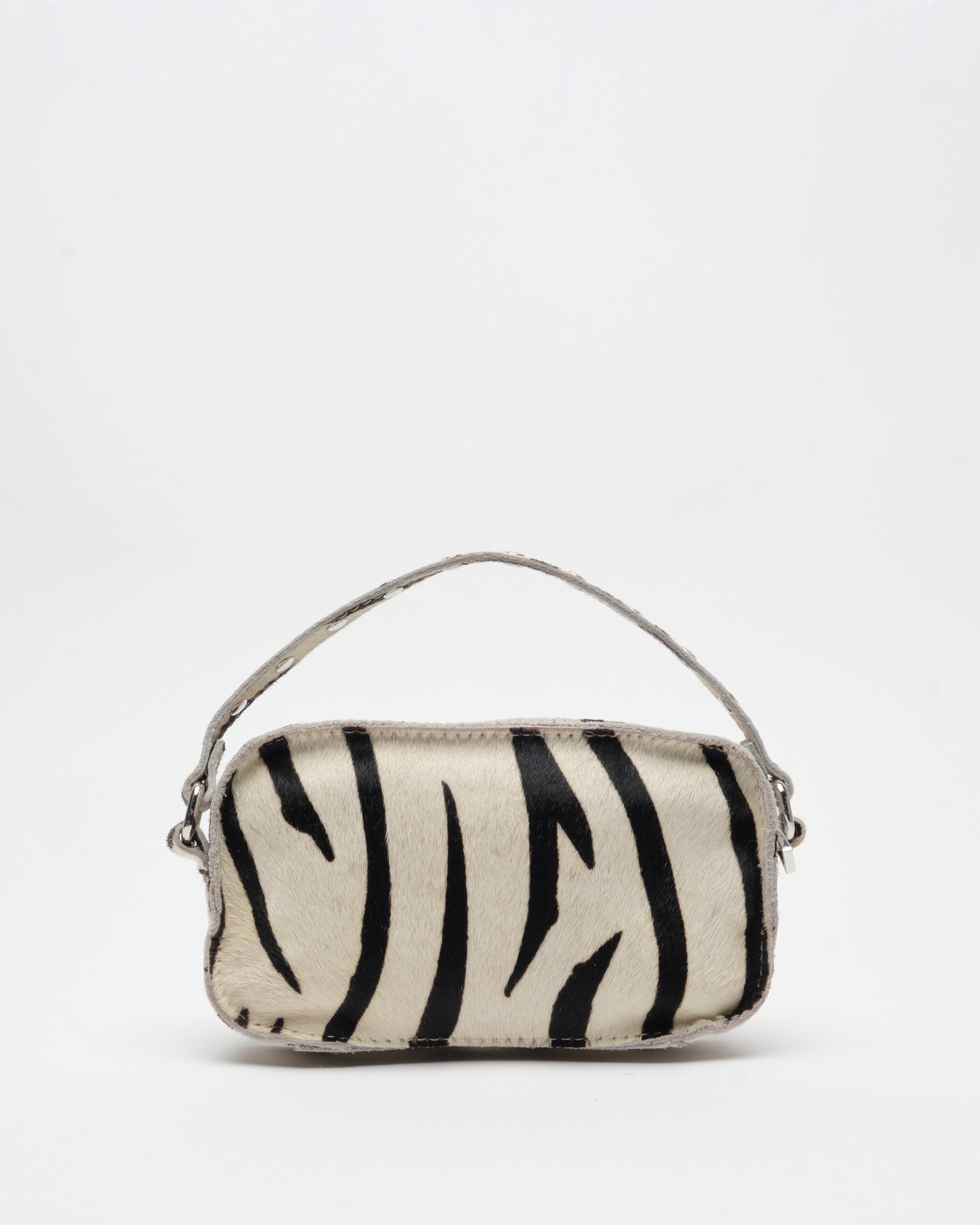 Núnoo Helena Brown Stripes Deluxe Small bag Stripes