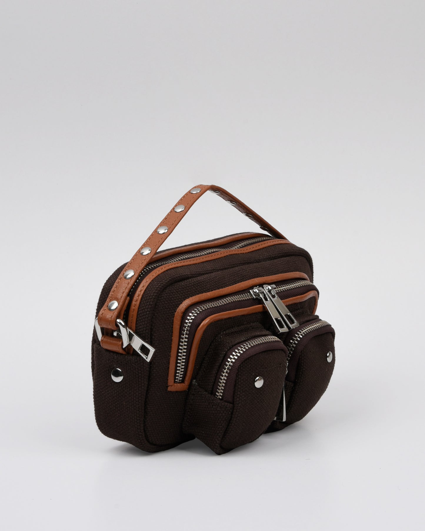 Núnoo Helena Canvas Coffee Small bag Coffee