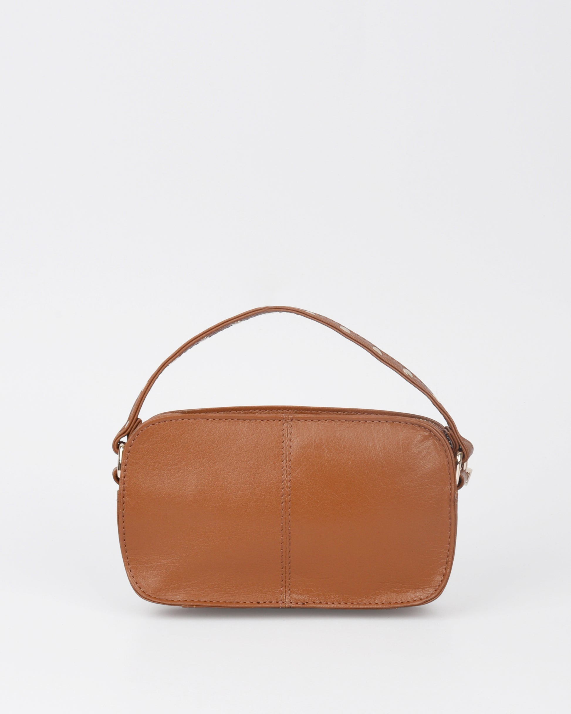 Núnoo Helena Cloud Cognac w. Gold Small bag Cognac