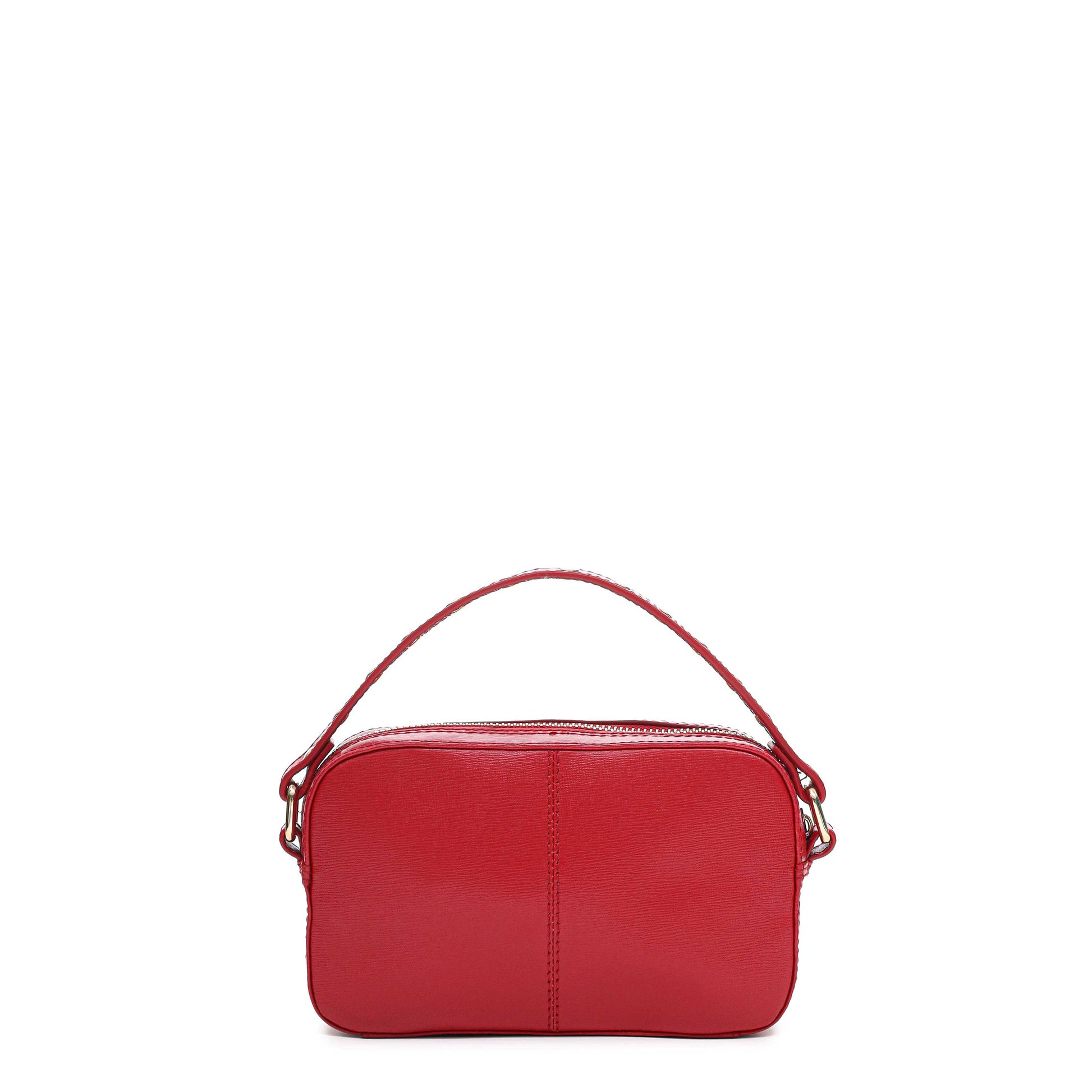 Núnoo Helena Florence Bright Red w. Gold Small bag Bright Red