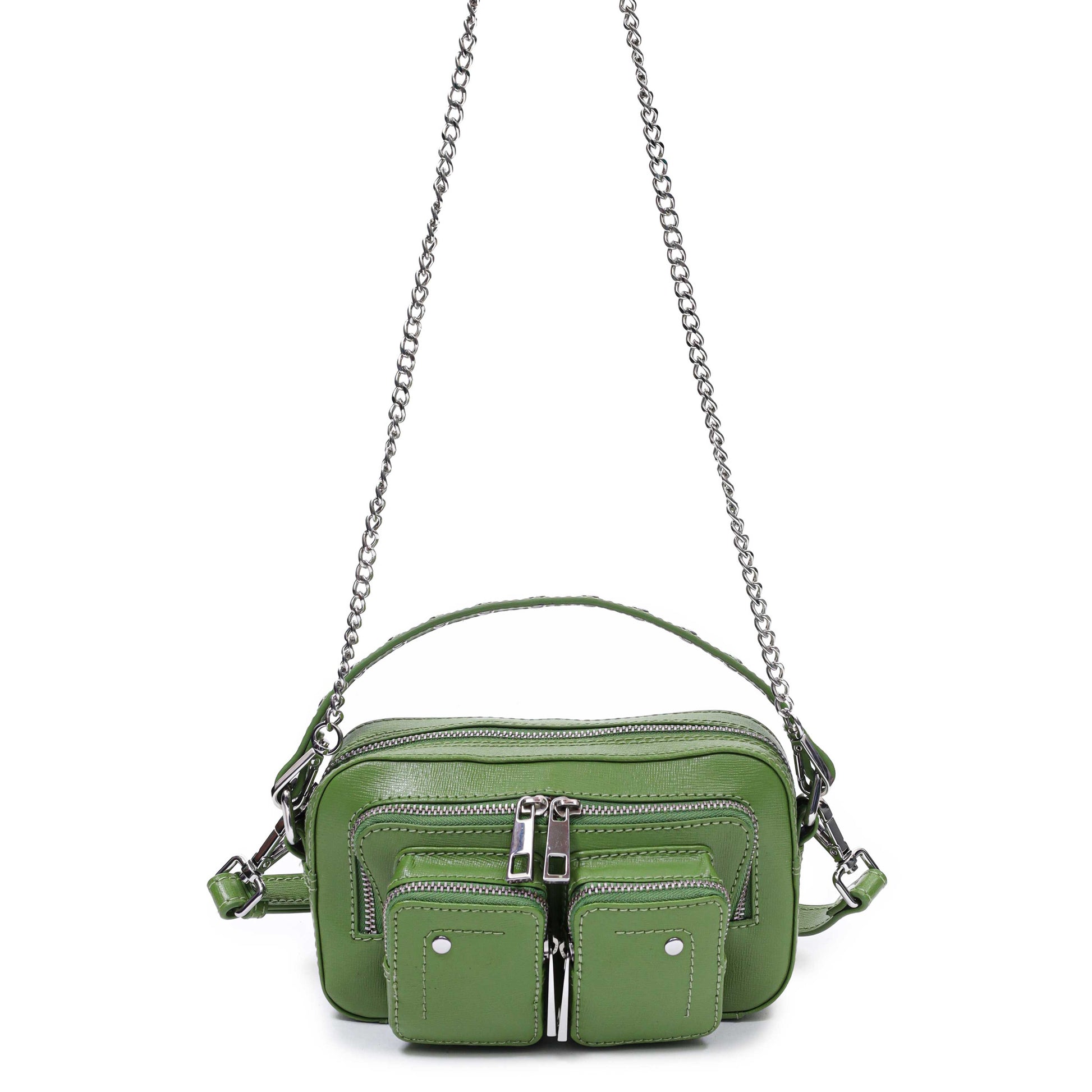 Núnoo Helena Florence Light Green Shoulder bags