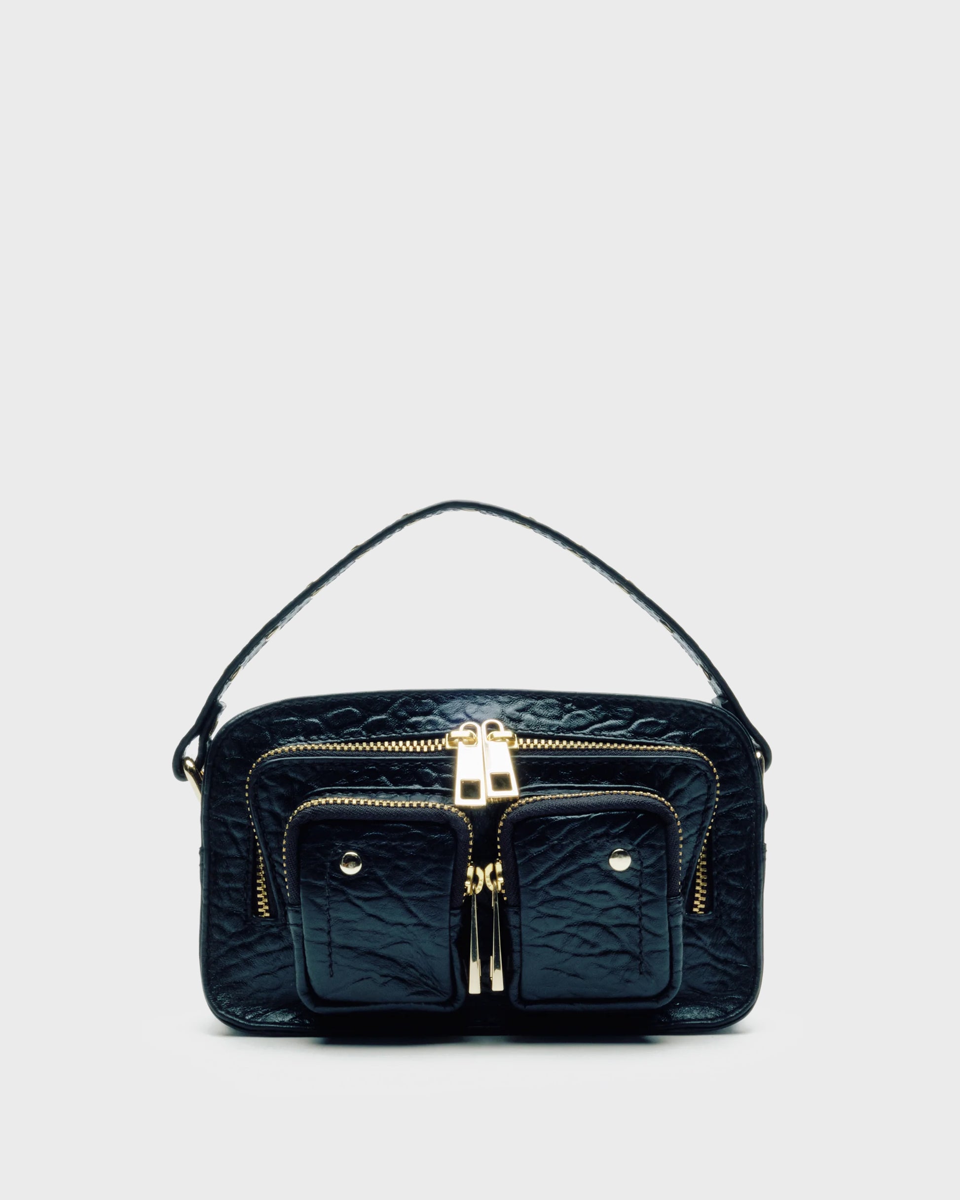 Núnoo Helena New Zealand black w. gold Small bag Black