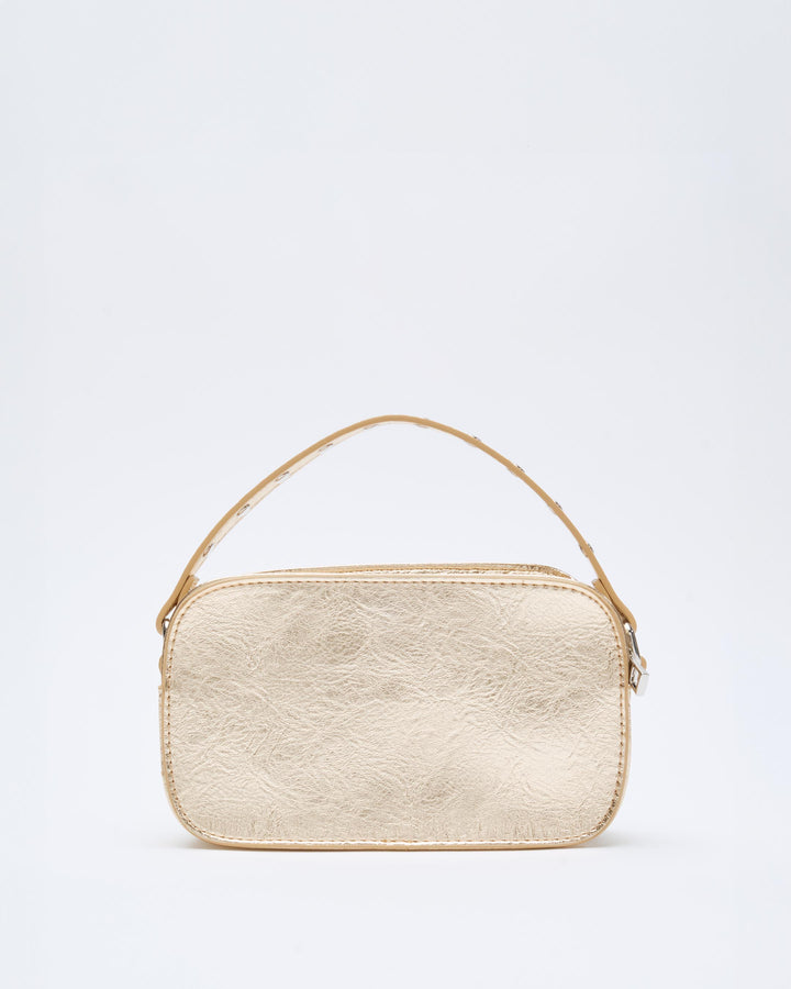 Núnoo Helena Recycled Cool Light Gold Small bag Light Gold