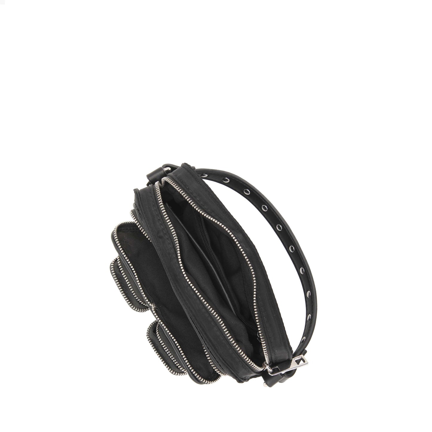 Núnoo Helena Recycled nylon black Small bag Black