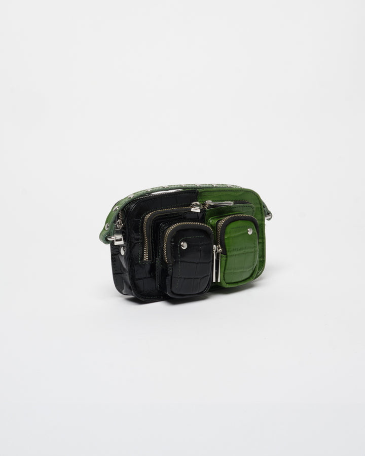 Núnoo Helena Texas Green/Black Small bag Green/black