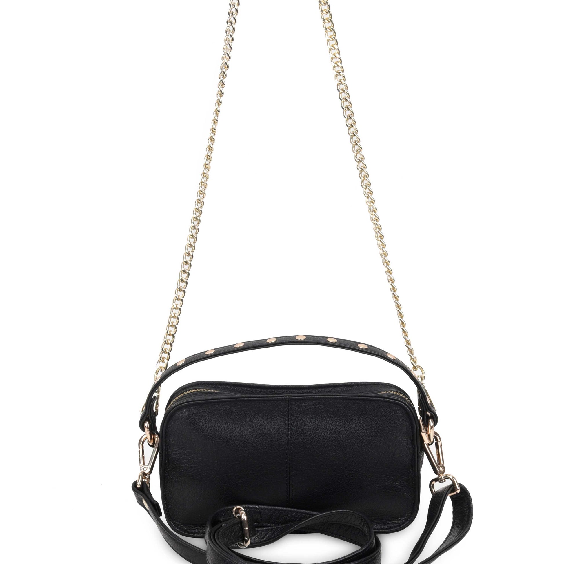 Núnoo Helena air 1 black w. gold Small bag Black