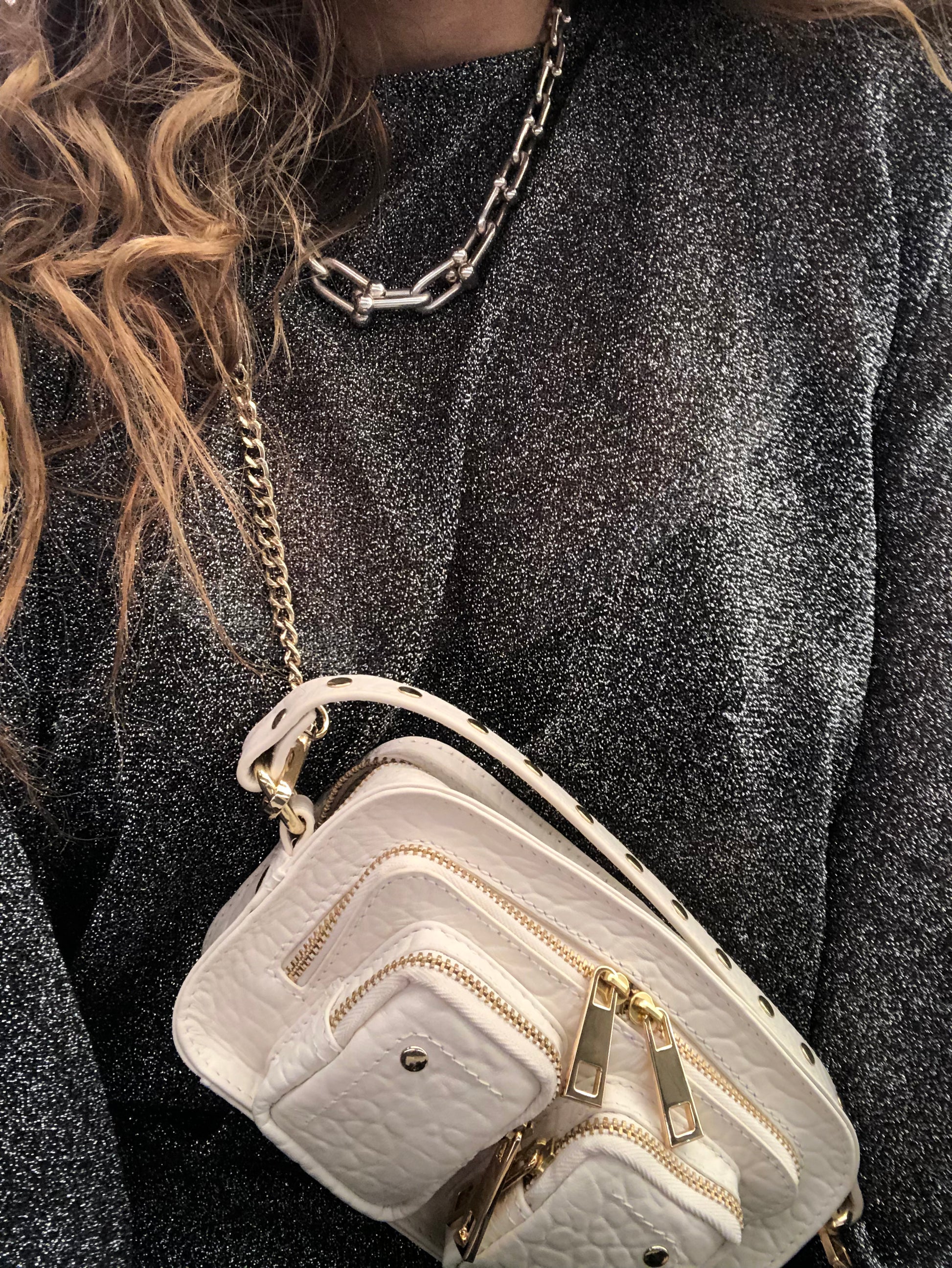 Núnoo Helena new zealand beige w. gold Small bag Beige