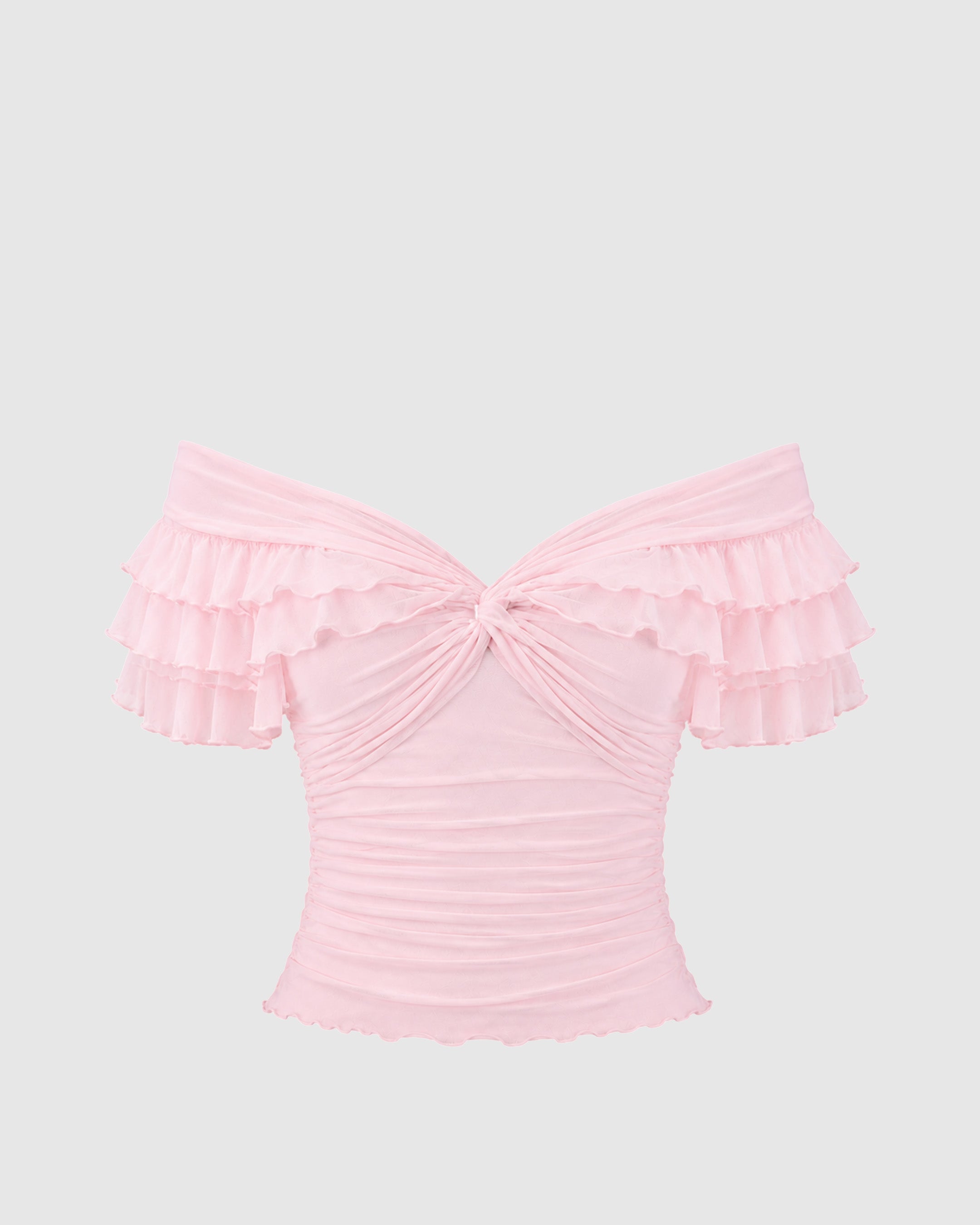 Juliette Ruffle Top - Berg Larsen x Núnoo – Núnoo NO