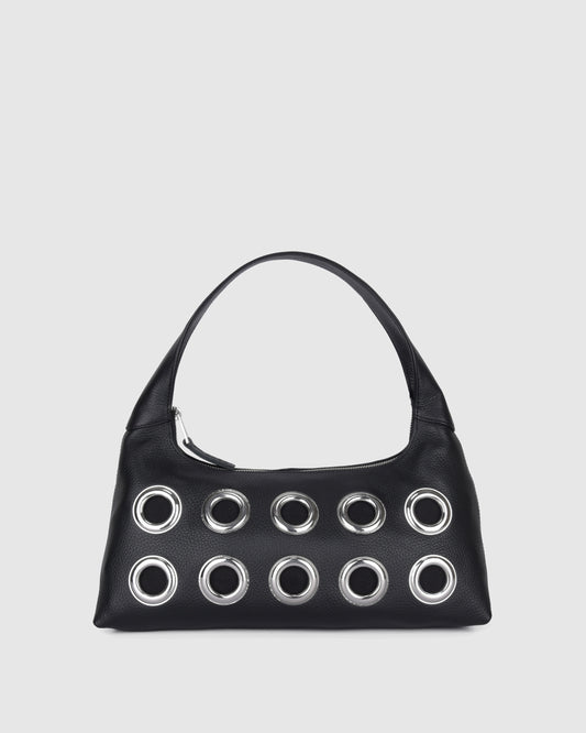 Núnoo Large Dandy Eyelet Soft Black Medium Black
