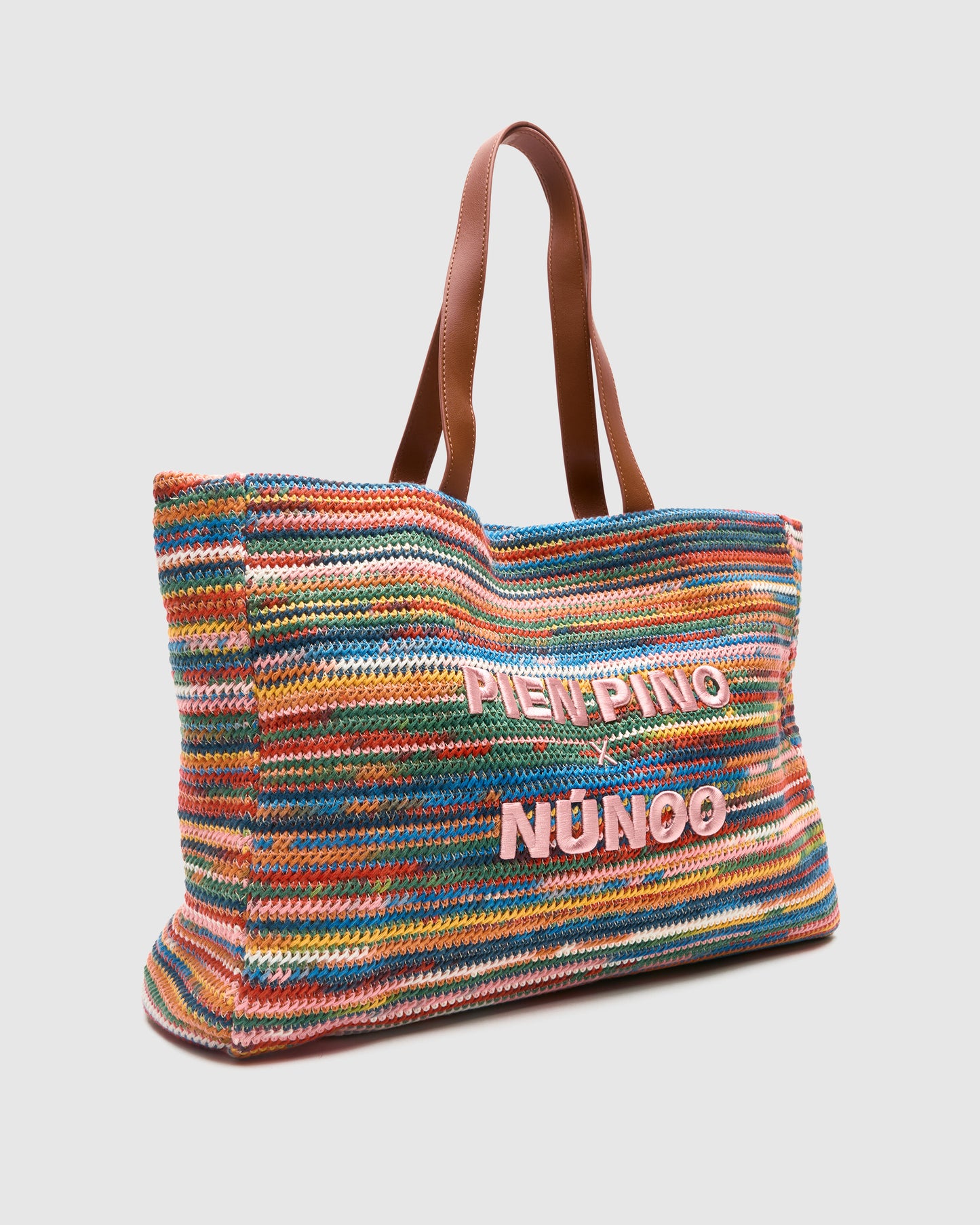 Núnoo Lina Crochet Multi Large Multi color