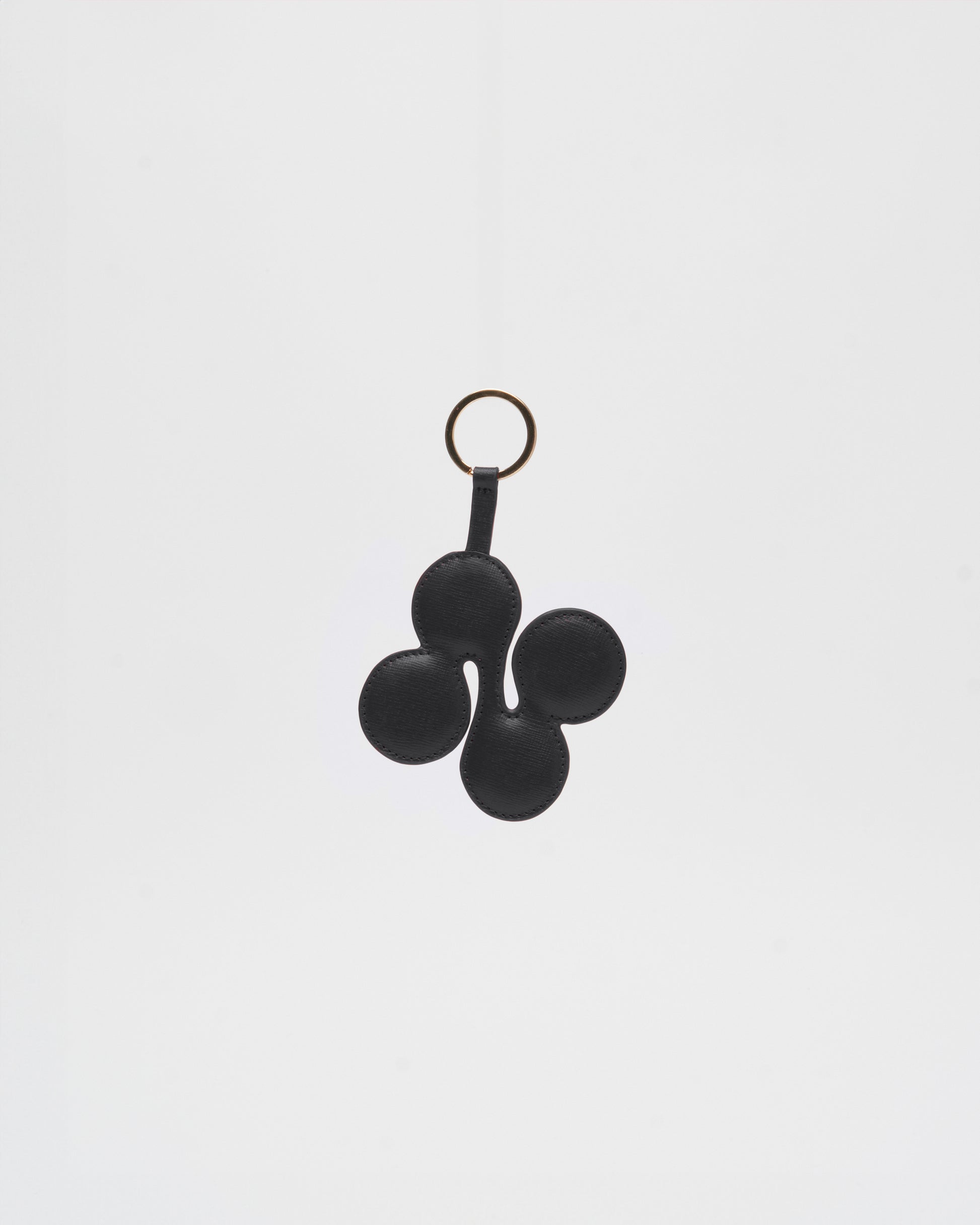 Núnoo Logo Keyring Florence Black w. Gold Accessories Black