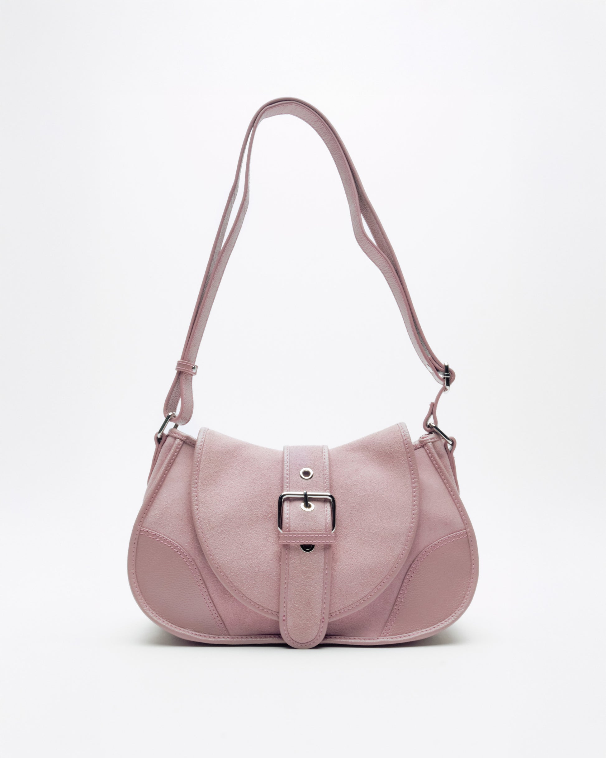 Núnoo Maria Suede Candyfloss Medium Candyfloss