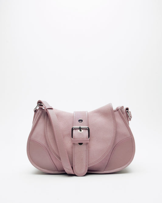 Núnoo Maria Suede Candyfloss Medium Candyfloss