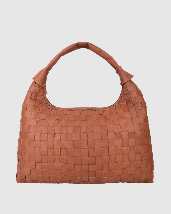 Núnoo Maxi Dandy Braided Air 1 Cognac Maxi Cognac