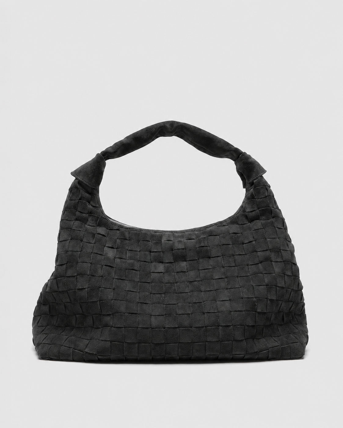 Núnoo Maxi Dandy Braided Suede Black Maxi Black